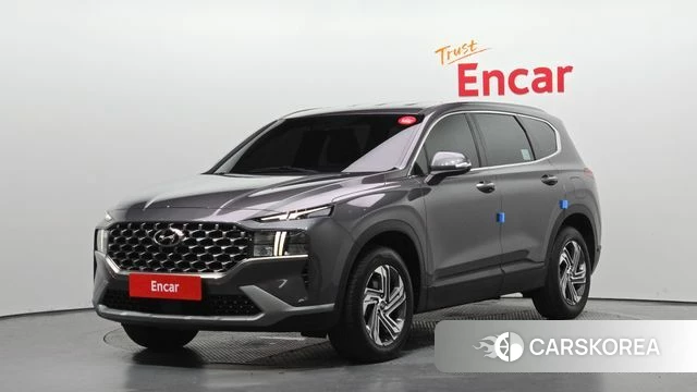 Hyundai The New Santa Fe 2023 Серый из Кореи