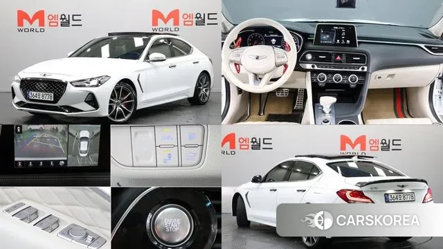 Genesis G70 2020 Белый из Кореи