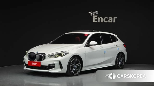 BMW 1 Series (F40) 2021 Белый из Кореи