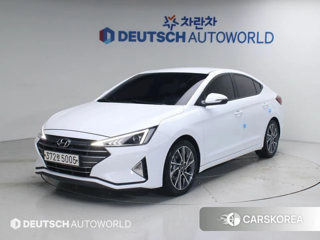 Hyundai The New Avante AD 2019 Белый из Кореи