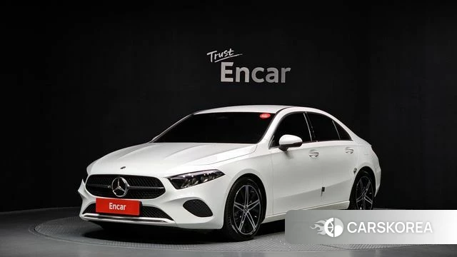 Mercedes-Benz A-Class W177 2024 Белый из Кореи