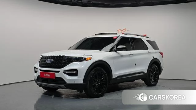 Ford Explorer 6th Generation 2022 Белый из Кореи