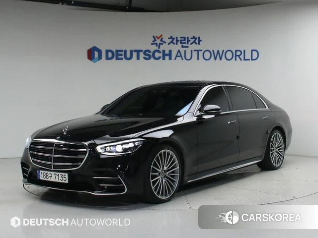Mercedes-Benz S-Class W223 2023 Черный из Кореи