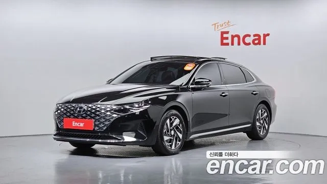 Hyundai The New Grandeur IG Hybrid 2022 Черный из Кореи