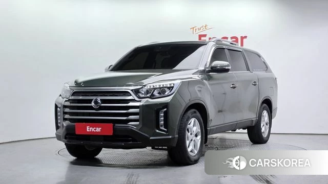 Ssangyong The New Rexton Sport 2021 Зеленый из Кореи