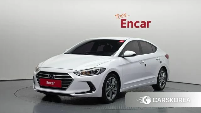 Hyundai Avante AD 2018 Белый из Кореи