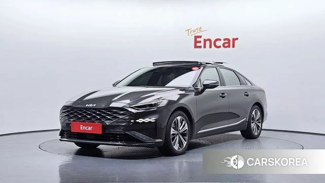 Kia K8 Hybrid 2023 Серый из Кореи