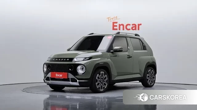 Hyundai Casper 2022 Темно-зеленый из Кореи