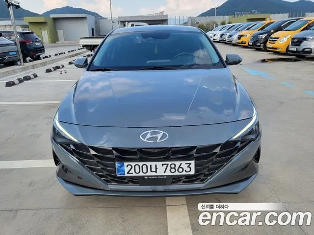 Hyundai Avante (CN7) 2021 Серый из Кореи
