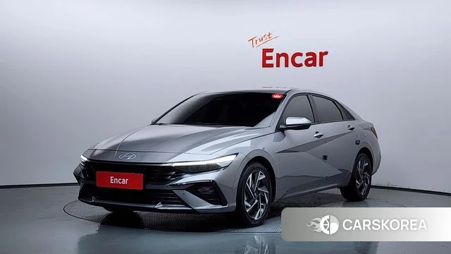Hyundai The New Avante (CN7) 2025 Серебристо-серый из Кореи