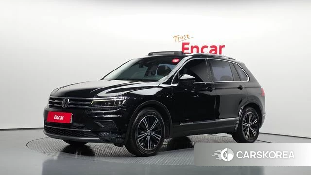 Volkswagen Tiguan second Generation 2019 Синий из Кореи