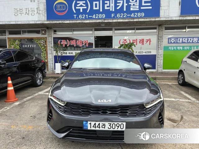 Kia The New K5 Hybrid 3rd generation 2023 Серый из Кореи