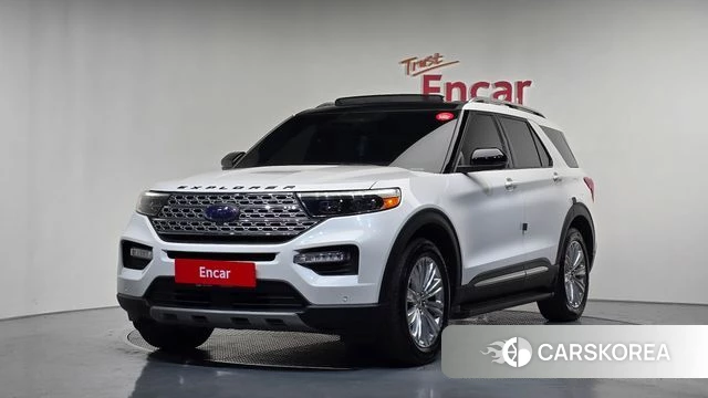 Ford Explorer 6th Generation 2020 Белый из Кореи