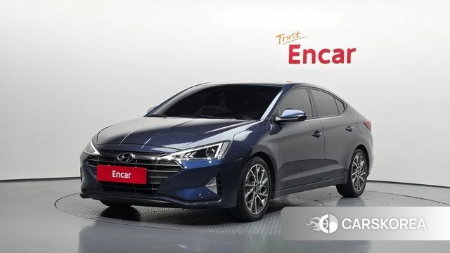 Hyundai The New Avante AD 2018 Синий из Кореи