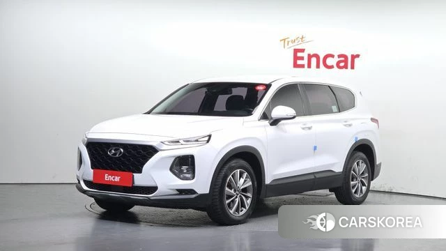 Hyundai Santa Fe TM 2019 Белый из Кореи