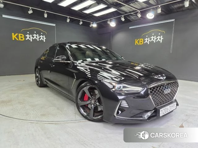 Genesis G70 2018 Черный из Кореи