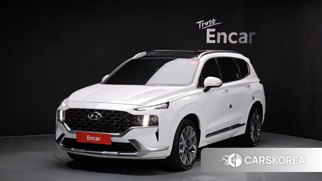 Hyundai The New Santa Fe 2021 Белый из Кореи