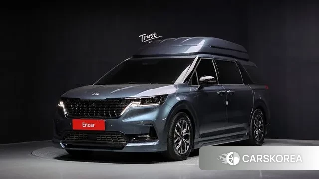 Kia Carnival 4th generation 2020 Небесно-голубой из Кореи