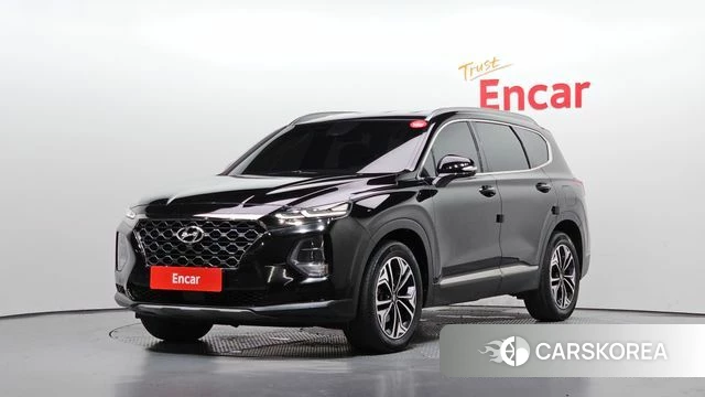 Hyundai Santa Fe TM 2018 Черный из Кореи