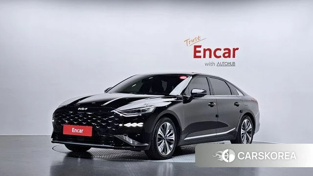 Kia K8 Hybrid 2023 Черный из Кореи