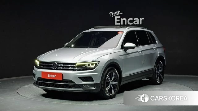 Volkswagen Tiguan second Generation 2020 Серебряный из Кореи