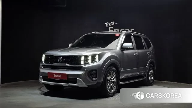 Kia Mohave Master 2021 Серебристо-серый из Кореи