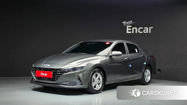 Hyundai Avante (CN7) 2022 Серый из Кореи