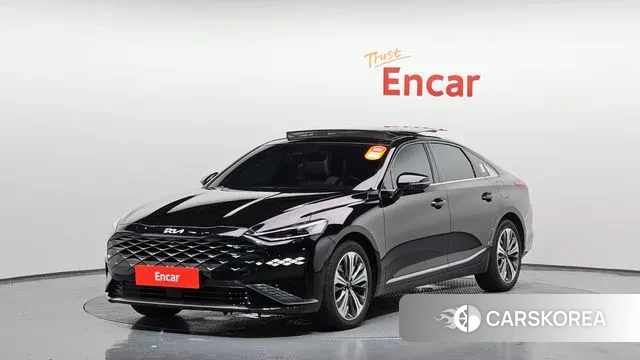 Kia K8 Hybrid 2021 Черный из Кореи