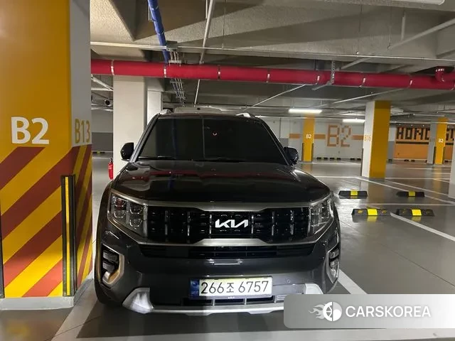 Kia Mohave Master 2023 Серый из Кореи