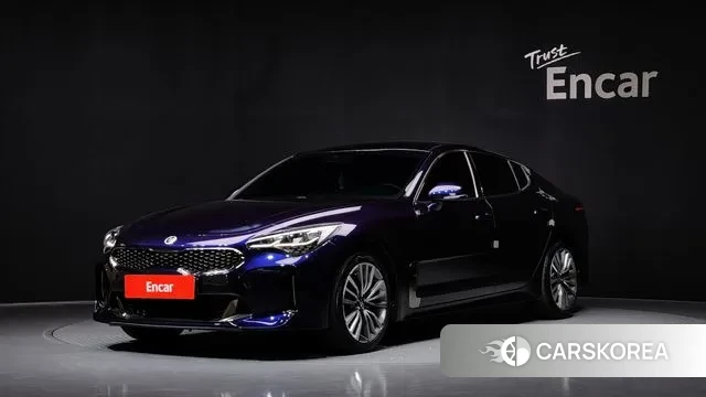Kia Stinger 2018 Синий из Кореи