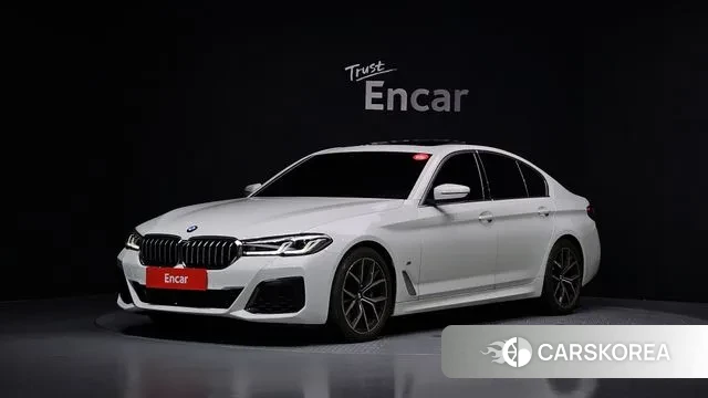 BMW 5 Series (G30) 2022 Белый из Кореи