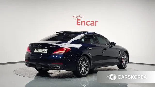 Genesis G70 2018 Синий из Кореи