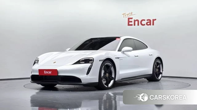 Porsche Taycan 2023 Белый из Кореи