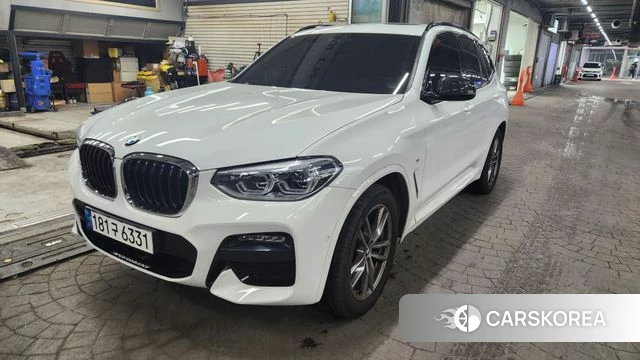 BMW X3 (G01) 2021 Белый из Кореи