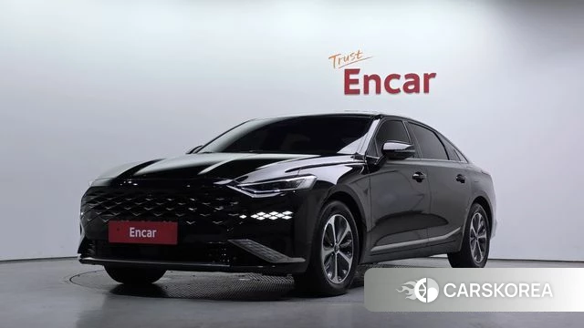Kia K8 Hybrid 2022 Черный из Кореи