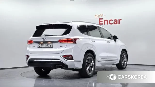 Hyundai Santa Fe TM 2019 Белый из Кореи