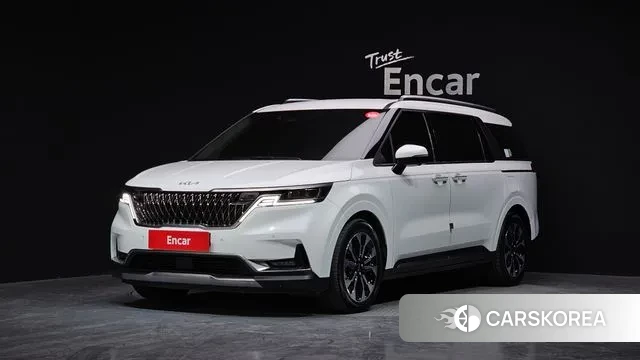 Kia Carnival 4th generation 2021 Белый из Кореи