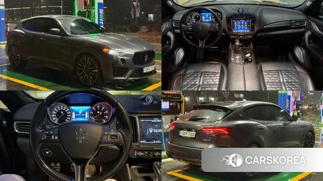 Maserati Levante 2019 Серый из Кореи