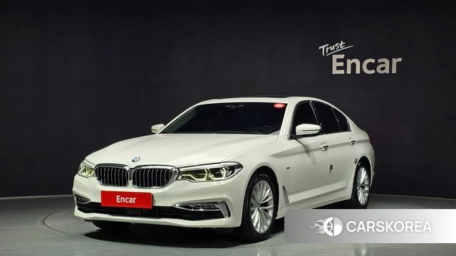BMW 5 Series (G30) 2018 Белый из Кореи