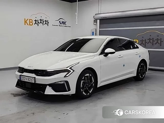 Kia The New K5 3rd generation 2024 Белый из Кореи