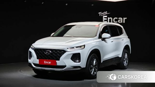 Hyundai Santa Fe TM 2018 Белый из Кореи