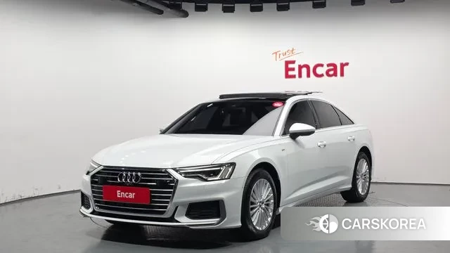 Audi A6 (C8) 2020 Белый из Кореи