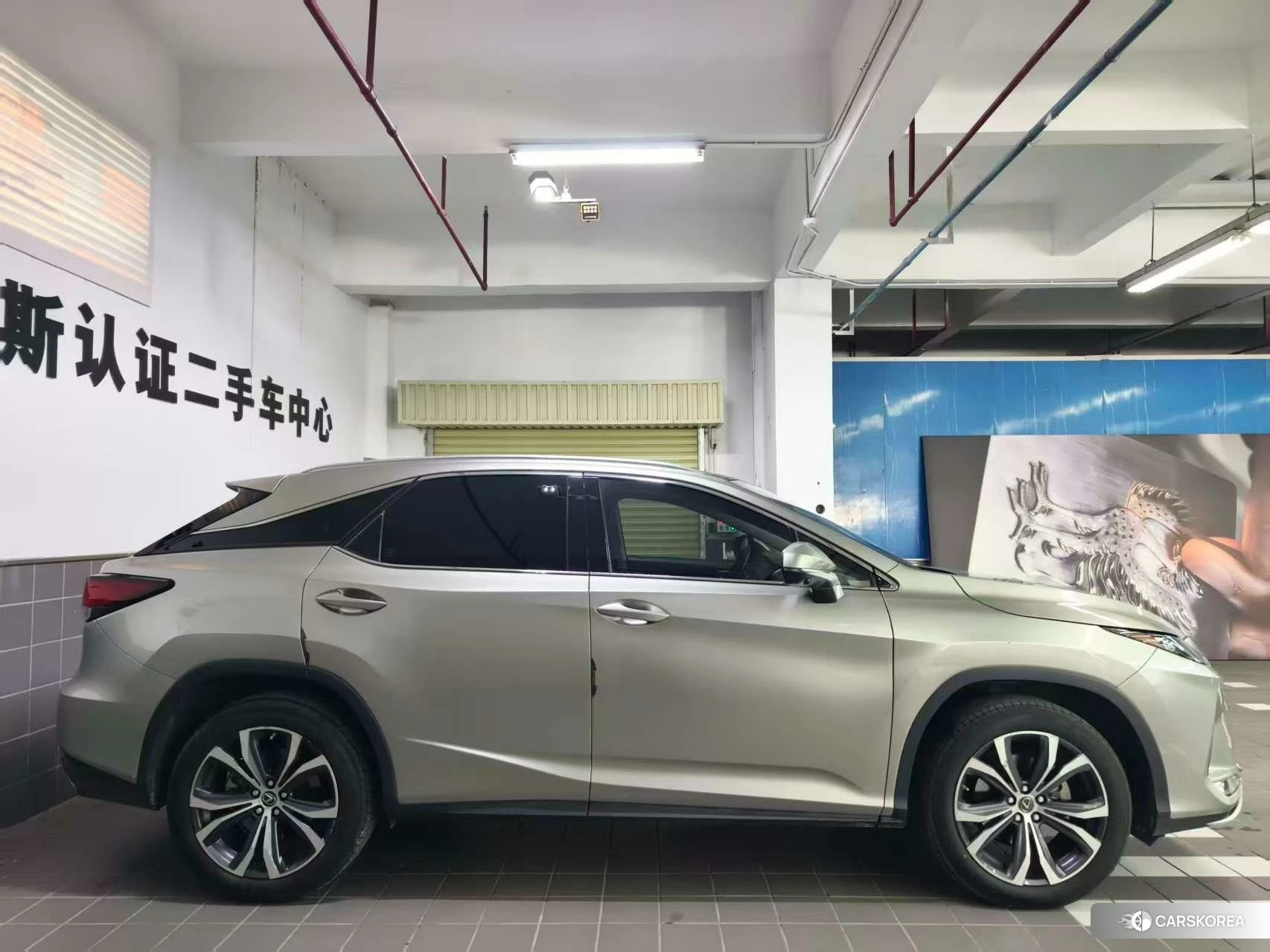Lexus RX 2020 Серебристо-серый из Китая