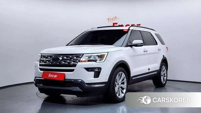 Ford Explorer 2019 Белый из Кореи