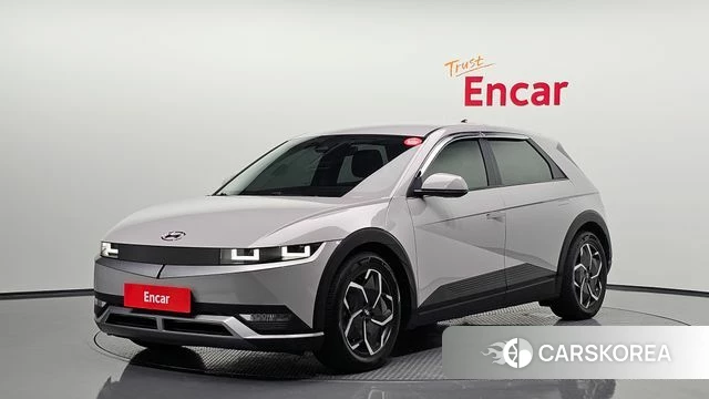 Hyundai Ionic 5 2021 Серебристо-серый из Кореи
