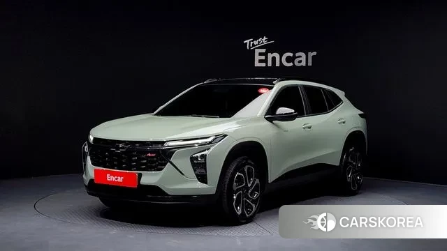 Chevrolet (GM Daewoo) Trax Crossover 2023 Светло-зеленый из Кореи