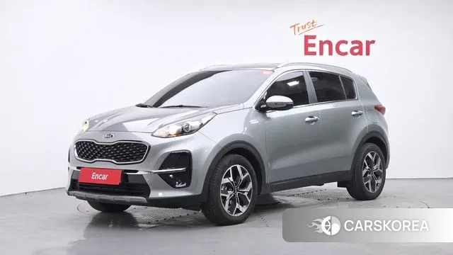 Kia Sportage The Bold 2021 Серебристо-серый из Кореи