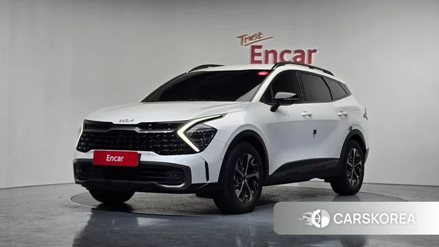 Kia Sportage 5th Generation Hybrid 2023 Белый из Кореи