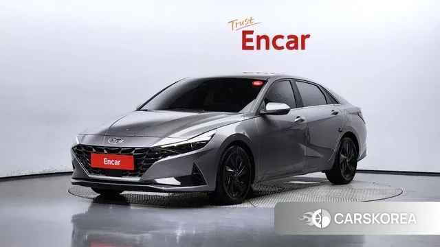 Hyundai Avante (CN7) 2020 Серебристо-серый из Кореи