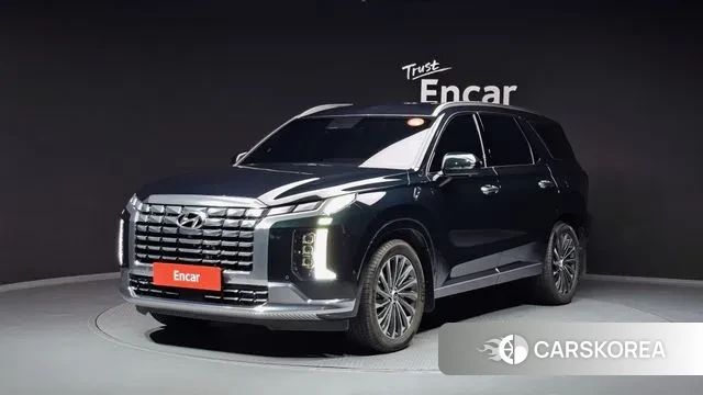Hyundai The New Palisade 2023 Темно-зеленый из Кореи